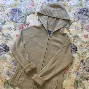 Beige Knitted Jacket